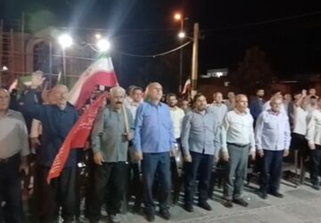 گرامیداشت چهلمین روز رهبر شهید در کوهنانی