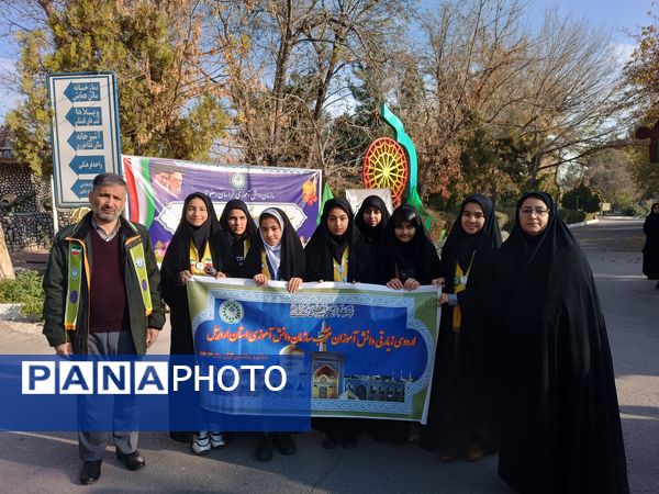 اردوی زیارتی کبوترانه تا قدس در مشهد مقدس