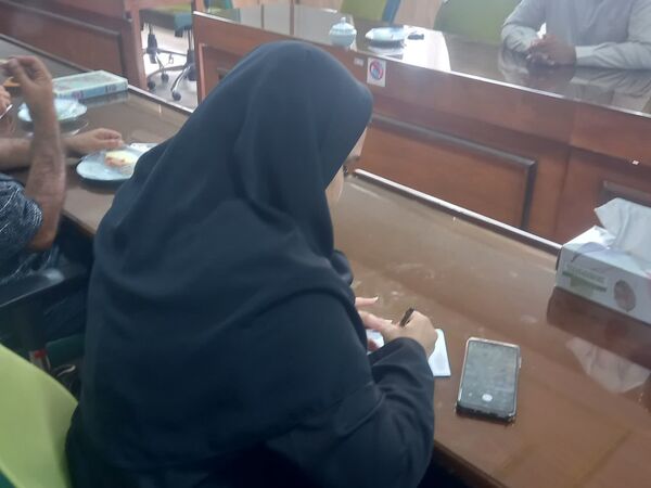 نشست خبری فرمانده ناحیه مقاومت بسیج کاشمر با خبرنگاران به مناسبت هفته دفاع مقدس