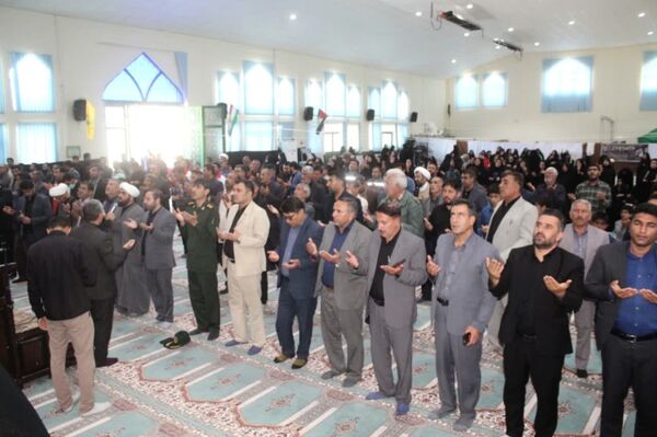 برگزاری سوگواری سیدالشهدای خدمت در شهرستان مارگون