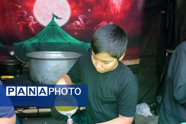 موکب مسجد حضرت صاحب الزمان(عج) در روز عاشورا