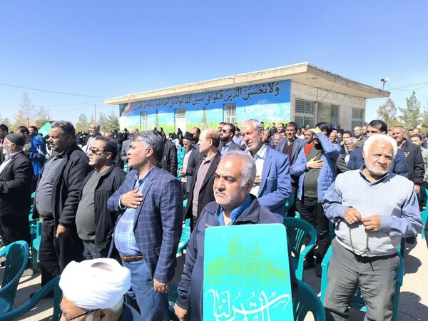 حضور پرشور مردم شهر حسن آباد جرقویه علیا در روز قدس