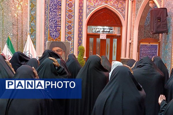 برگزاری مراسم استغاثه به امام زمان (عج) در نیشابور