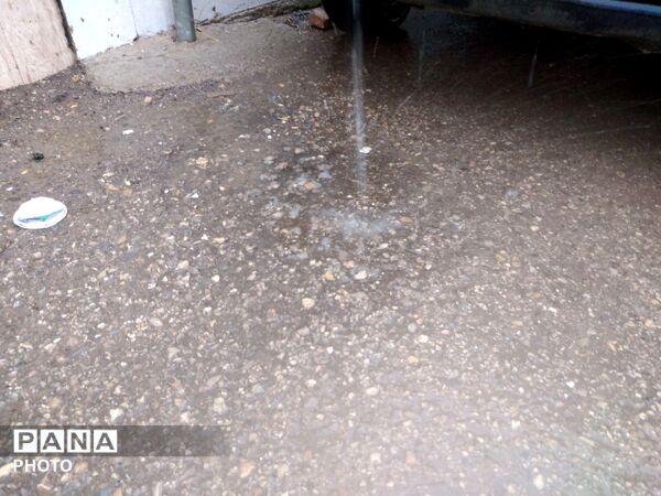 بارش باران بهاری در شهرستان نیشابور