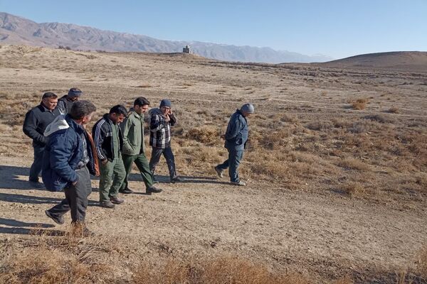 بازدید از قنات روستای پیشی دره جهت لایروبی