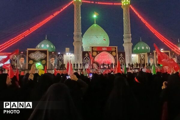 وداع با آقای شهید ایران در آستان مقدس جمکران