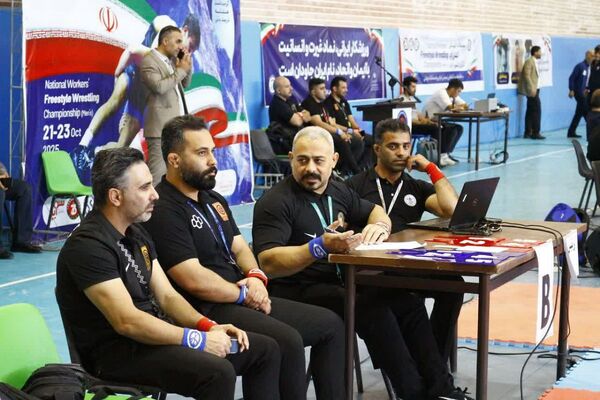 مسابقات قهرمانی کشتی آزاد کارگران کشور در شهرستان فیروزکوه
