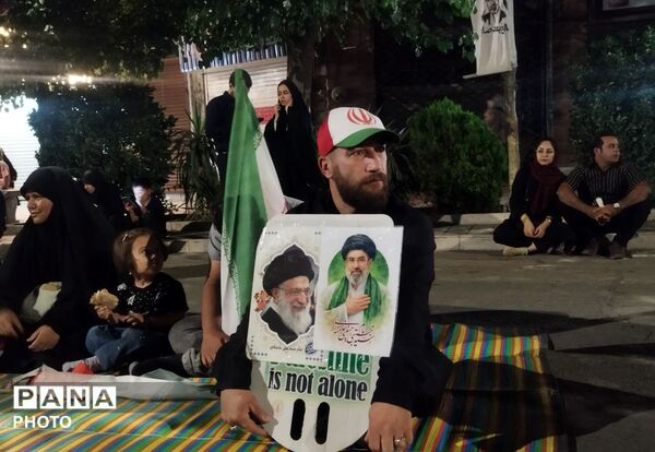 پنجمین شب از مراسم عزاداری امام حسین در حسینیه امام خمینی (ره)