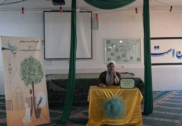 مراسم محفل نور در دبیرستان حجاب ناحیه یک شهرری