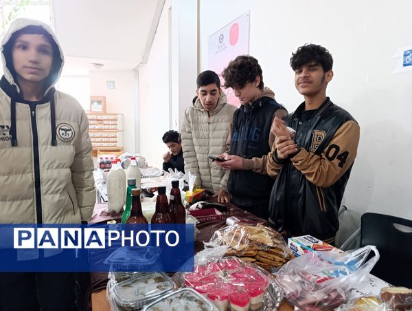 برپایی بازارچه کار و فناوری دبیرستان غیر دولتی شایستگان آشخانه 