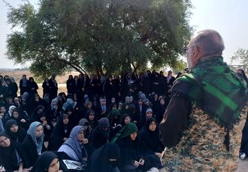 گفت‌وگو با زائران و راویان اردوی راهیان نور