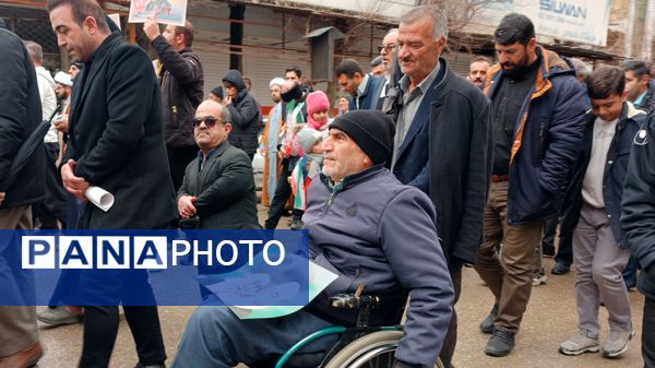 راهپیمایی ۲۲ بهمن در شهرستان فارسان