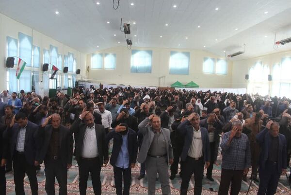 برگزاری نماز عید فطر در مصلی امام رضا (ع) مارگون