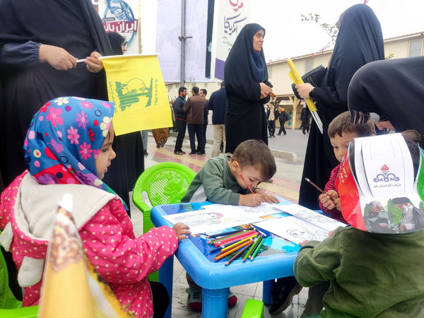 راهپیمایی 13 آبان در قم