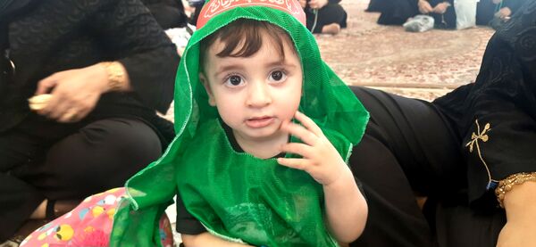مراسم شیرخوارگان حسینی در شهرستان ایلام