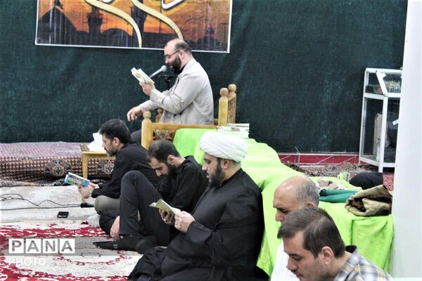 آیین روحبخش قرائت دعای عرفه در یادمان شهدای گمنام کوه خضر نبی(ع)