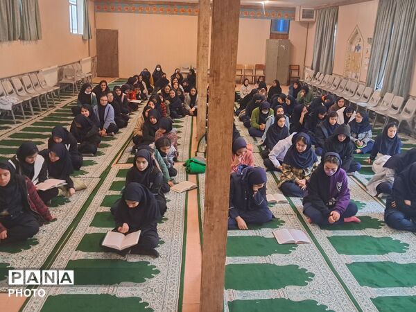 مراسم چهارشنبه های امام رضایی(ع) در مدرسه انیس خوش قدم