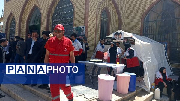 مراسم سالگرد شهدای خدمت در یاسوج