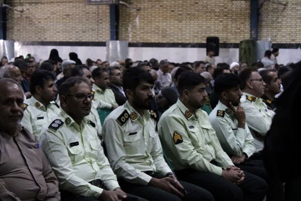 مراسم سالگرد شهدای خدمت در گچساران