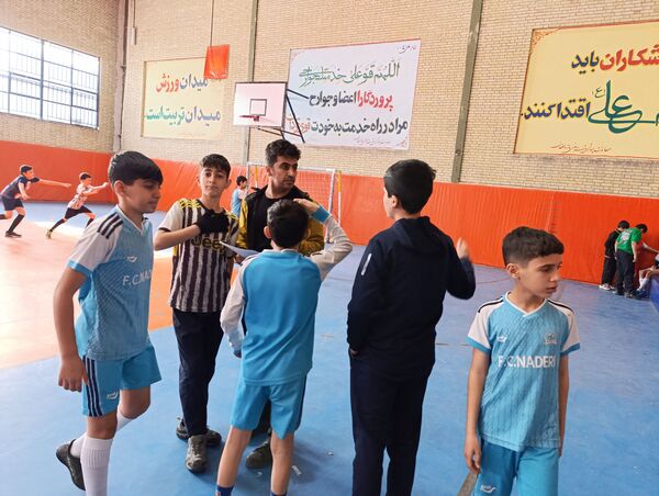 مسابقات فوتسال دانش‌آموزی شهرستان سملقان