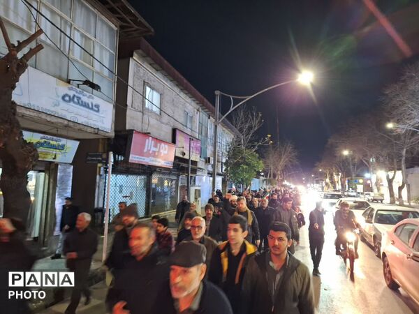 برپایی دسته عزاداری مردم گرگان