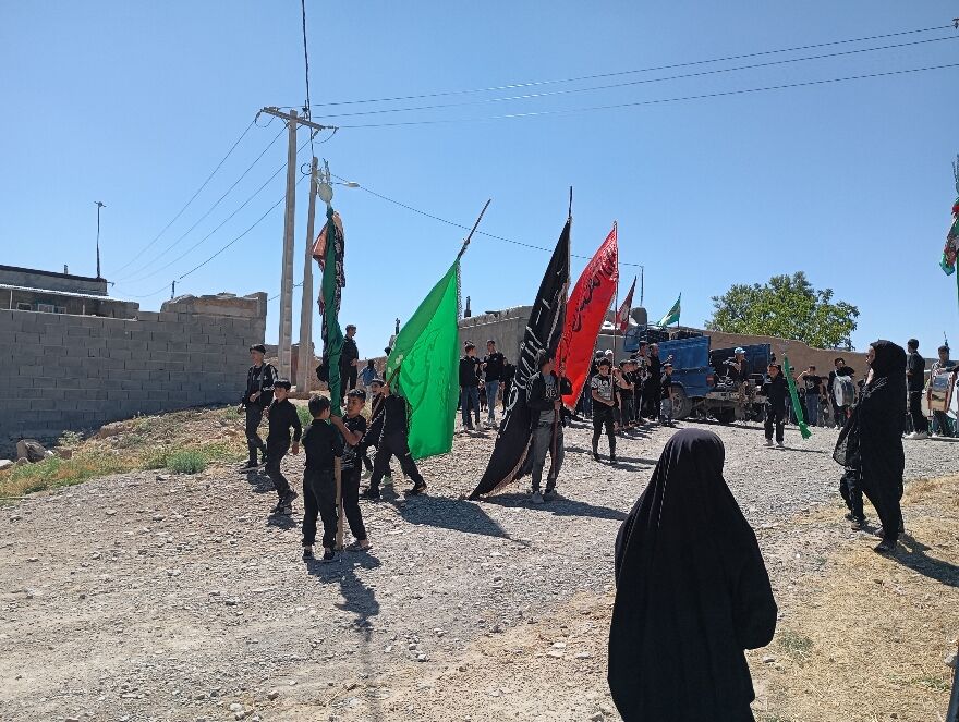 تاسوعای حسینی در روستای گزکوه