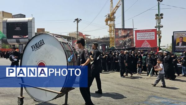 مراسم عاشورای حسینی با حضور پرشور مردم عزادار یاسوج