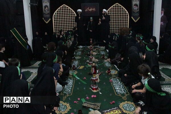 زمزمه‌های دخترانه در سوگِ دردانه حسین(ع)؛ محفلِ ارادت به حضرت رقیه(س) در اسلامشهر