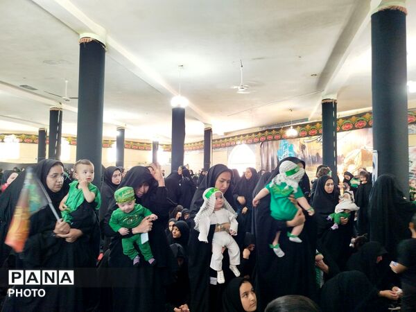 همایش شیرخوارگان حسینی شهرستان بن