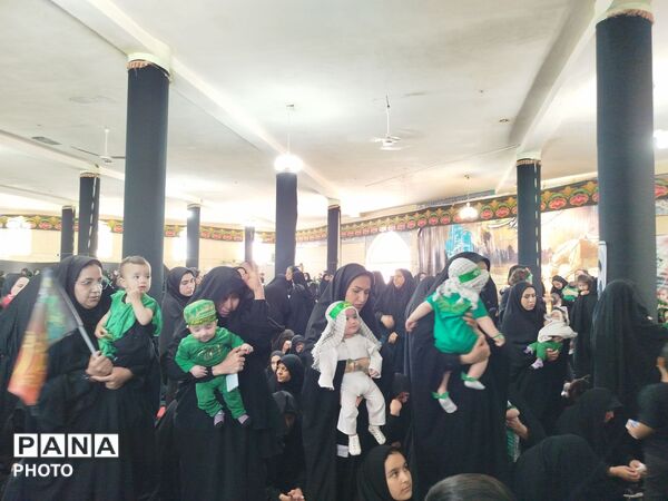 همایش شیرخوارگان حسینی شهرستان بن