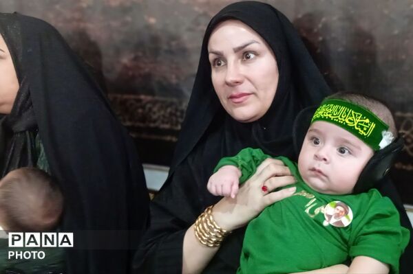 همایش شیرخوارگان حسینی در حسینیه النبی(ص) یاسوج