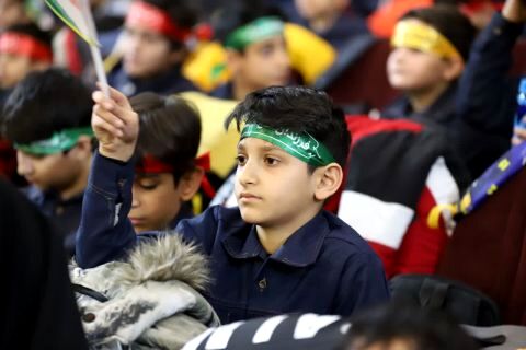 همایش ۱۵۰۰ نفری فرزندان حاج قاسم در تبریز 