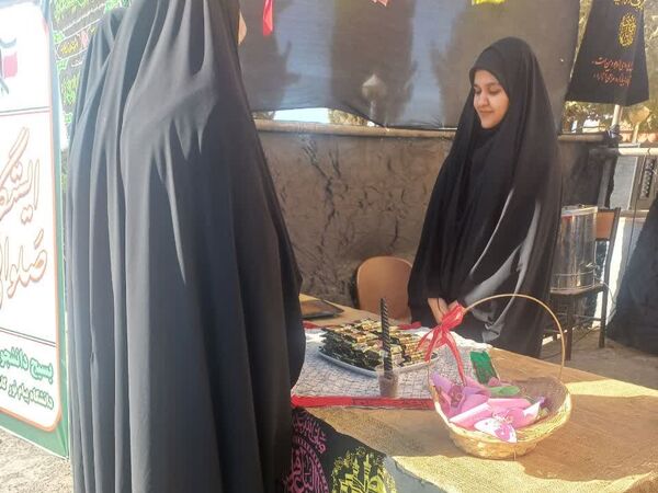 عطر فاطمیه در دانشگاه پیام نور کاشمر پیچید
