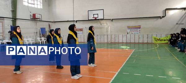 افتتاحیه مسابقات جام اقتدار فوتسال در سالن ۱۳ آبان شهرستان شیروان 