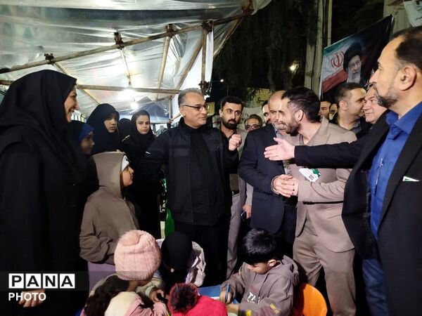 زنگ بیعت دانش‌آموزان علی آباد کتول