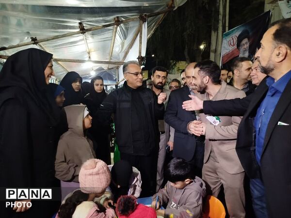 زنگ بیعت دانش‌آموزان علی آباد کتول