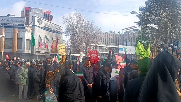 راهپیمایی ۲۲ بهمن در نیشابور 