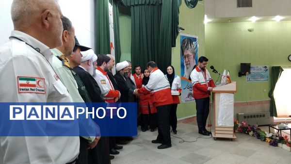 تجلیل از فرشتگان شجاع در اهر