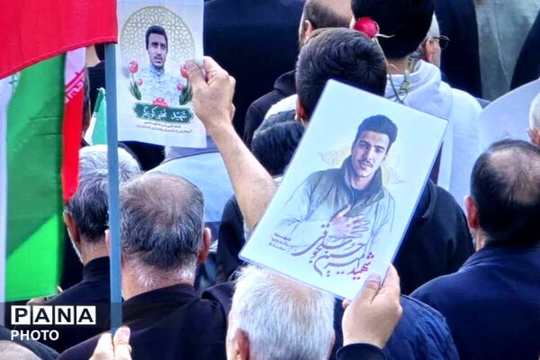 شهر قدس میزبان پیکر ۸ شهید سرافراز