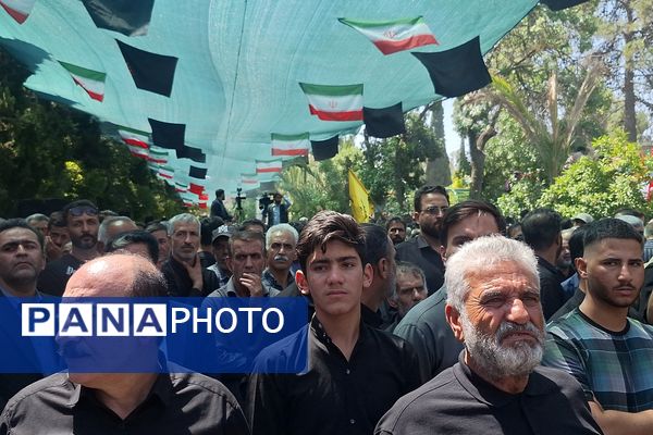 مراسم تشییع پیکر سردار شهید غلامحسین غیب پرور