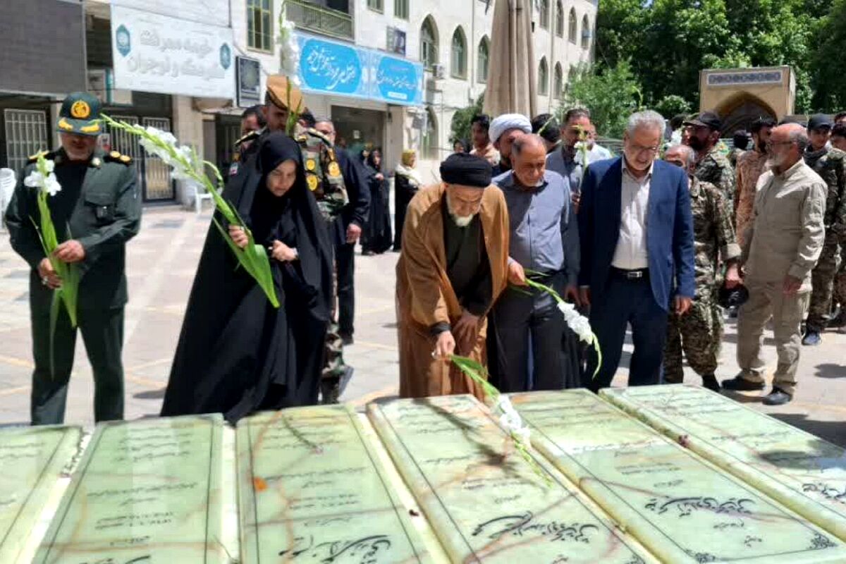 خرمشهرِ خدمت» در شهریار؛ مسئولان با لاله‌های گلزار پیمان بستند