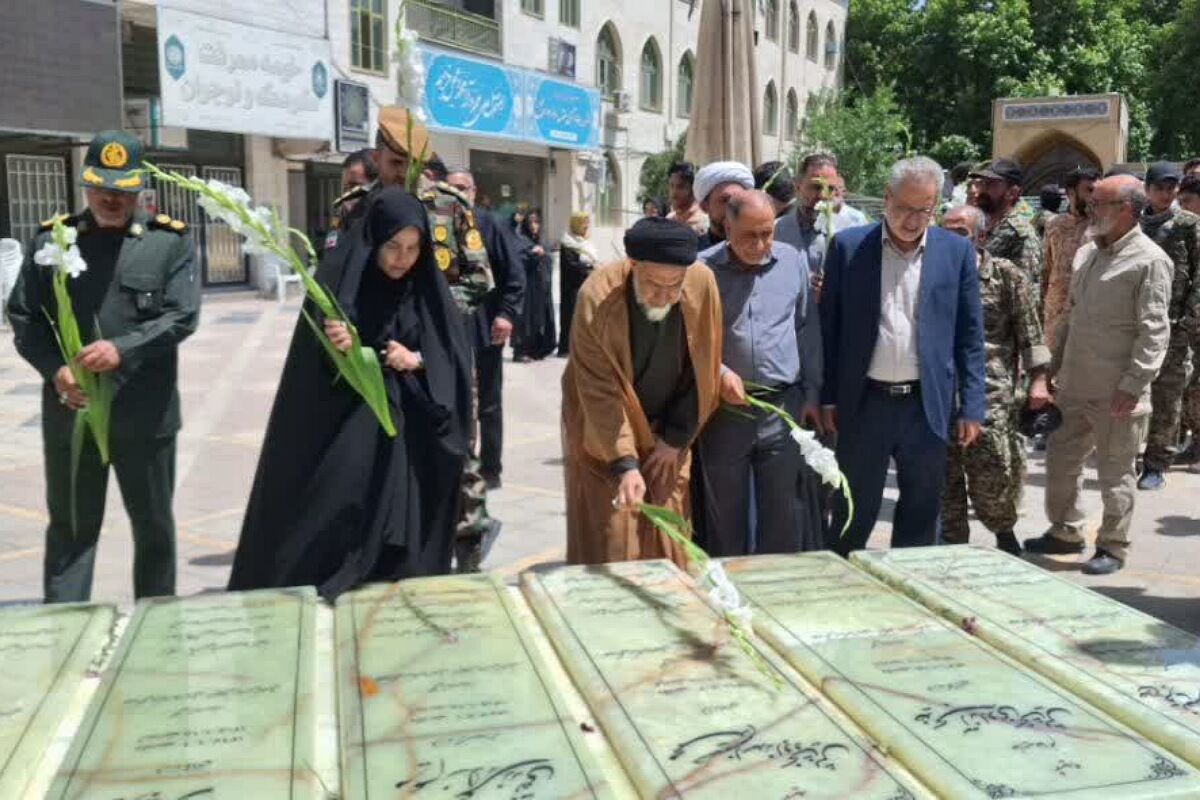 خرمشهرِ خدمت» در شهریار؛ مسئولان با لاله‌های گلزار پیمان بستند