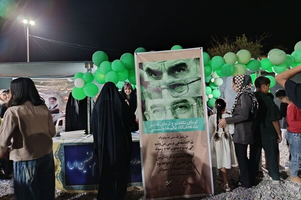 جشن عید غدیر در جوار امامزادگان حاجی‌آباد