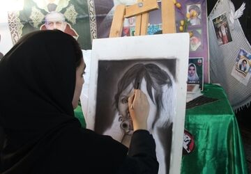 خدمت به زائران در سایه یاد رهبر؛ گزارش از موکب‌ شهرستان فاروج 