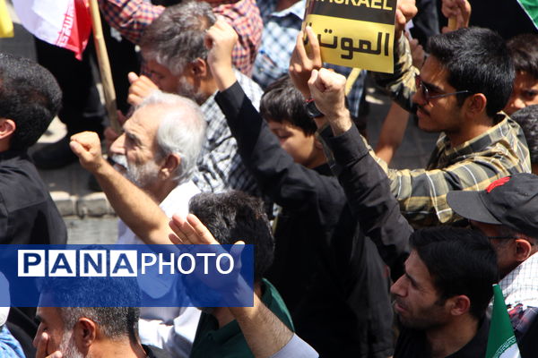 فریاد خشم مردم دارالعباده یزد 