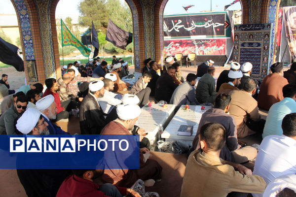 عزاداری سالروز شهادت امام جعفر صادق(ع) در تیپ 83 روحانیون رزمی تبلیغی