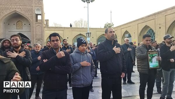 شهر نیشابور مشکی پوش شد-۲