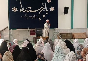 جلسه پرسش و پاسخ معنوی در اعتکاف
