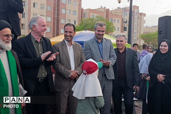 اجتماع صمیمی دانش‌آموزان نیشابور به یاد ۱۶۸ فرشته های دبستان شجره طیبه ی میناب