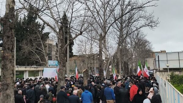 راهپیمایی ۲۲ بهمن در مینودشت